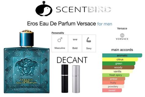 versace eros scent profile|Versace Eros scent description.